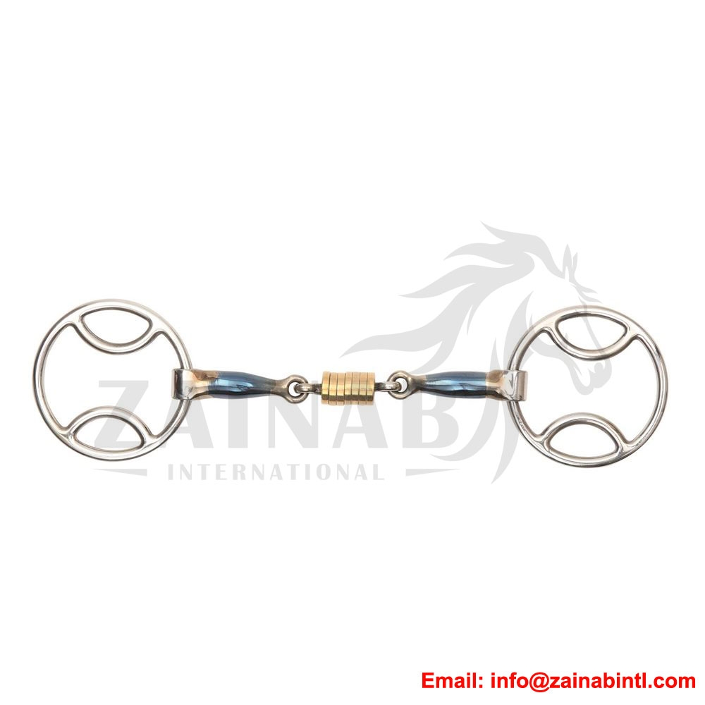 LOOSE RING BIT BLUE ALLOY MOUTH