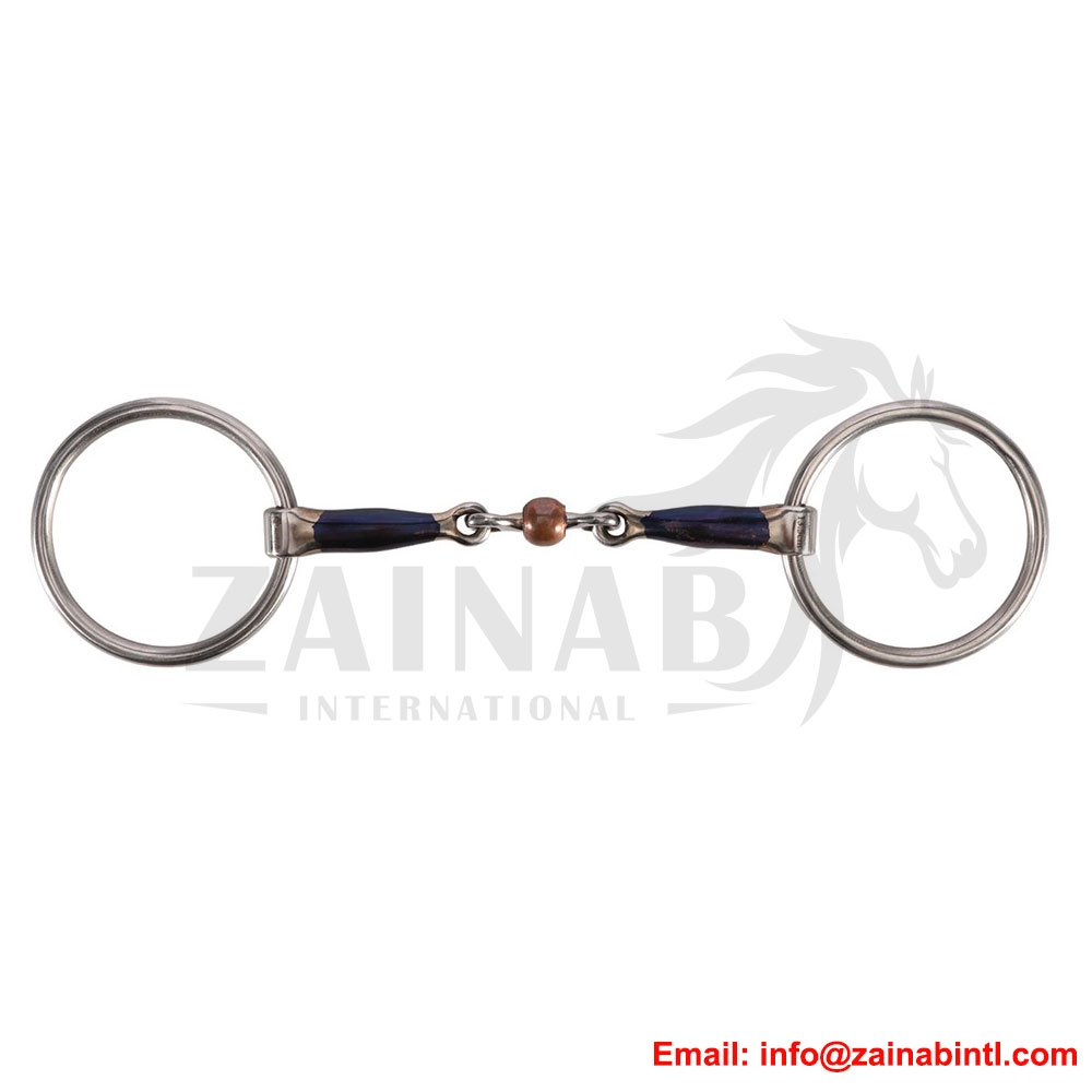 LOOSE RING BIT BLUE ALLOY MOUTH
