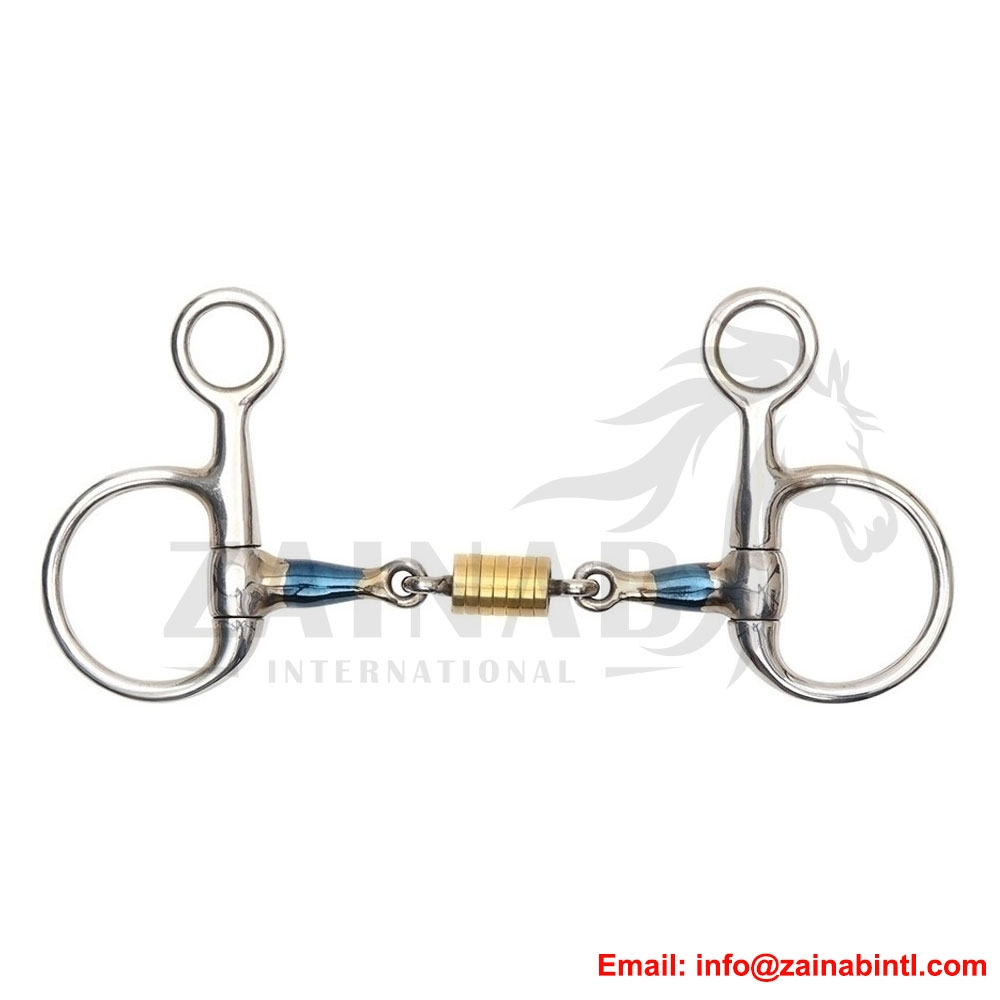 BAUCHER BIT BLUE ALLOY MOUTH