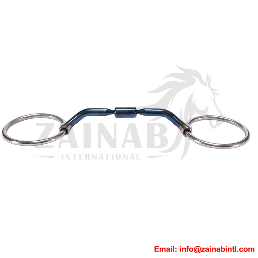 LOOSE RING BIT BLUE ALLOY MOUTH