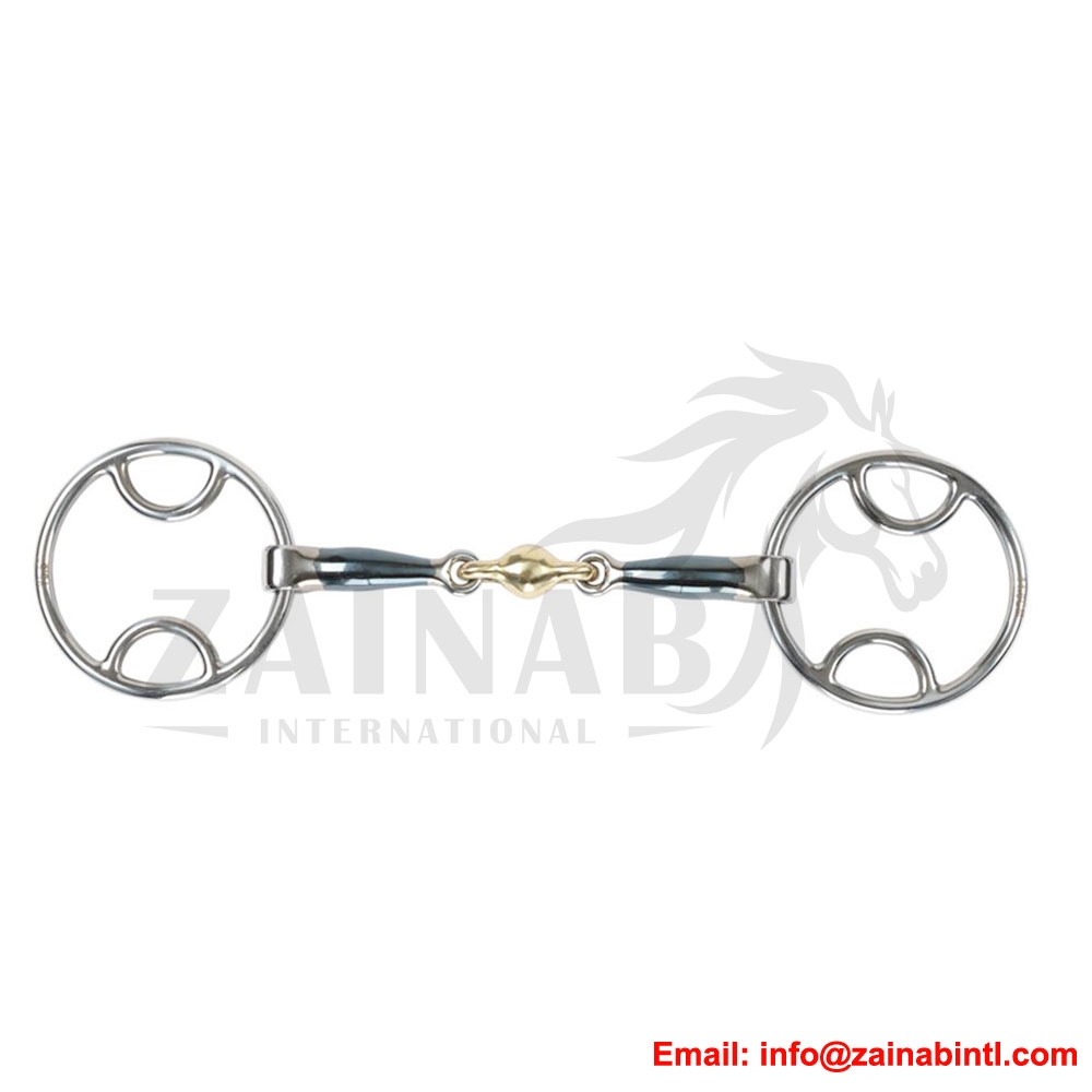 LOOSE RING BIT BLUE ALLOY MOUTH
