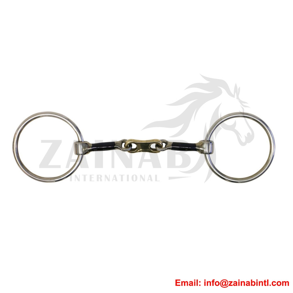 LOOSE RING BIT BLUE ALLOY MOUTH