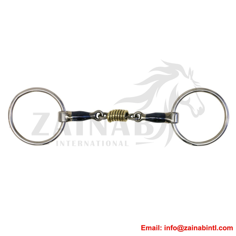 LOOSE RING BIT BLUE ALLOY MOUTH