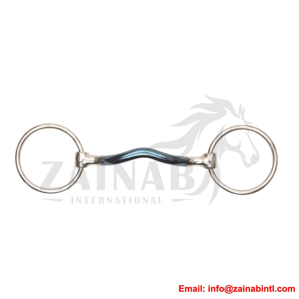 LOOSE RING BIT BLUE ALLOY MOUTH