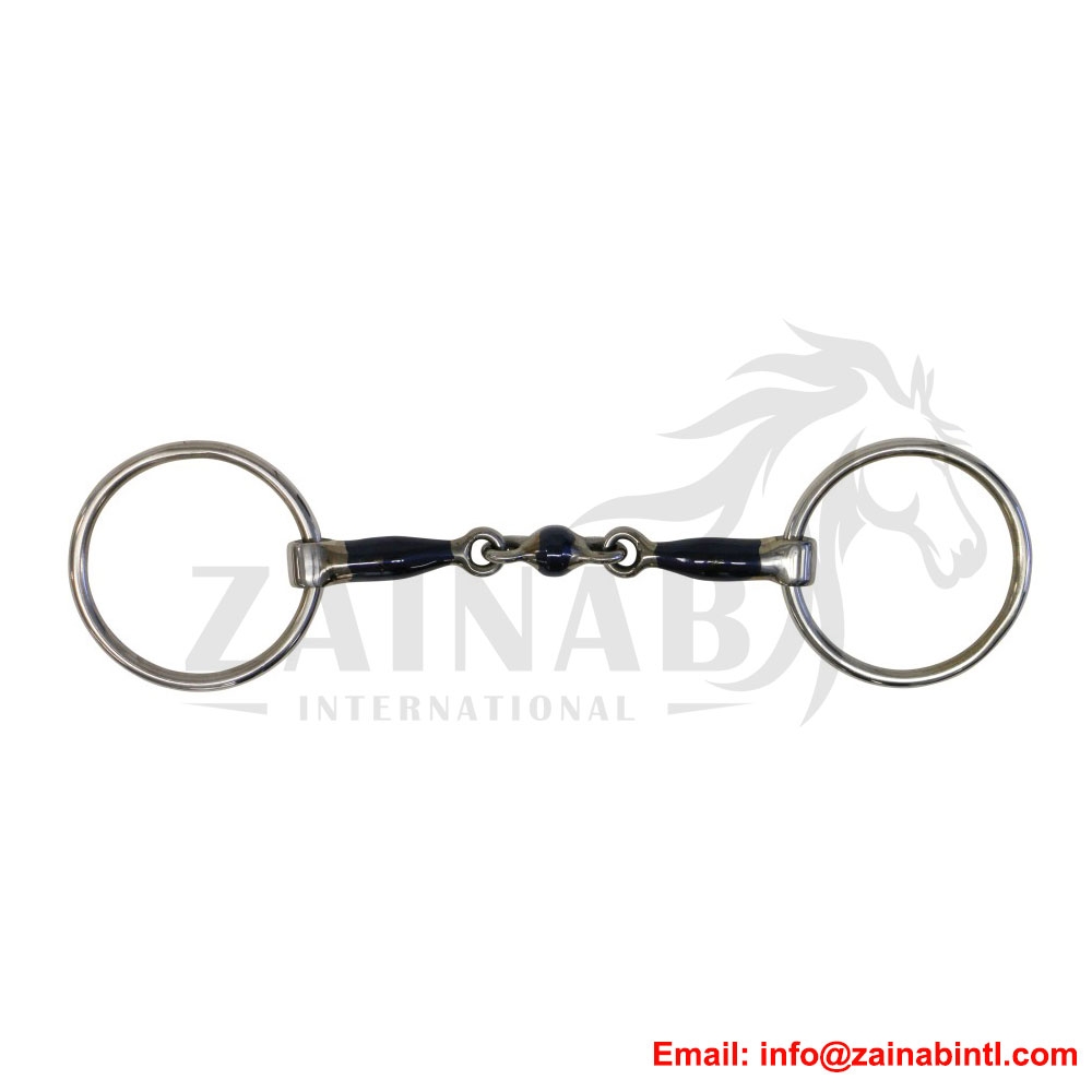 LOOSE RING BIT BLUE ALLOY MOUTH